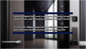 [New] Samsung Zigbang SHP-A30 Smart Door Lock | Wi-Fi, Fingerprint, Keyless Security