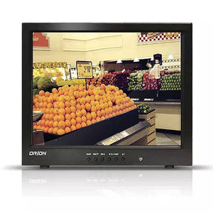 Orion Images Premium 15RTC 15" Rack-Mountable LED Backlit Surveillance Monitor - HDVD